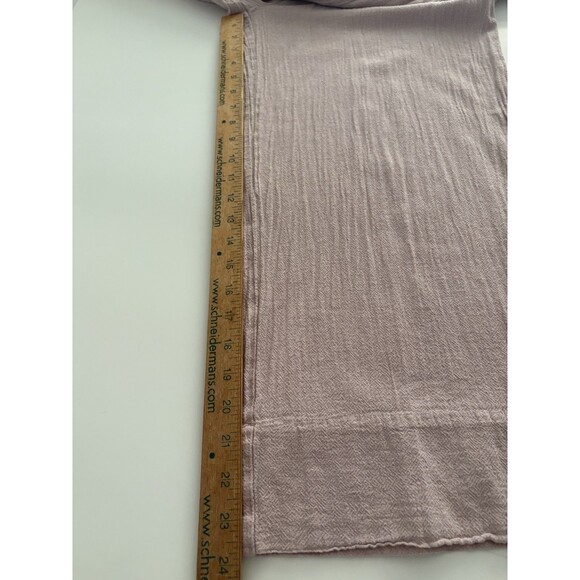 Oh My Gauze! Pants Sz 1 S/ M Dusty Rose Wide Leg Lagenlook Cotton Coastal Beach - Picture 13 of 16